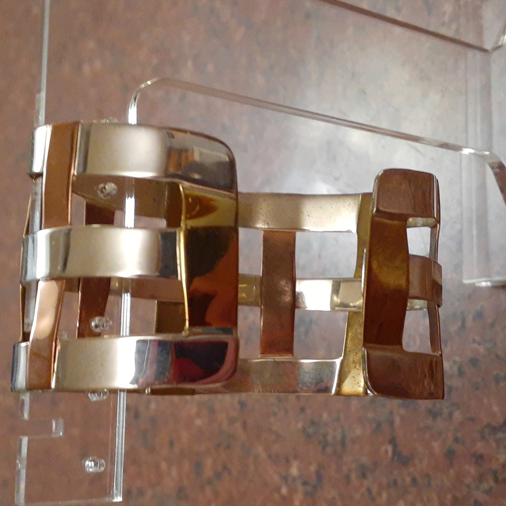 Rlm studio  gorgeous silver, copper and brass cuff bracelet - Picture 3 of 5